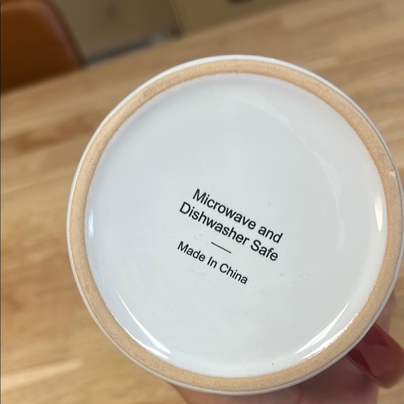 Red and White Christmas Latte Mug - Picture 4 of 4